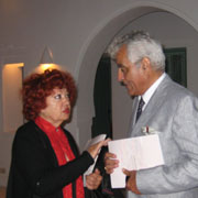 Hamadi Cherif avec Dora Bouzid